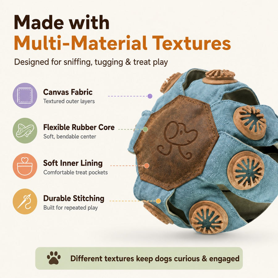LuckySong® fabric, center, lining, and stitching details